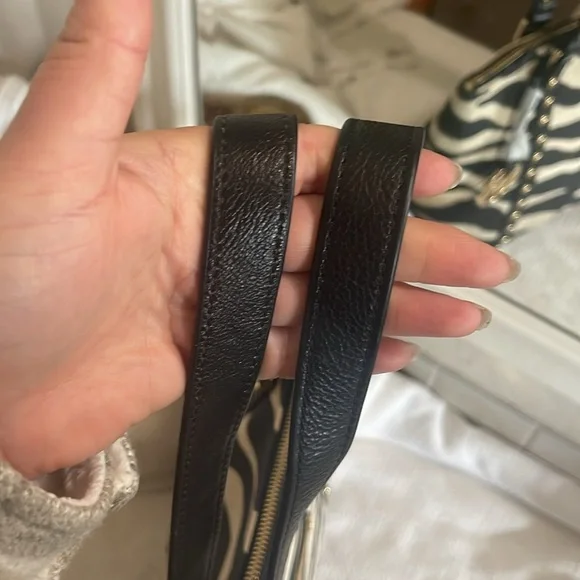 MICHAEL KORS - zebra print jet set studded tote - NWT - Picture 10 of 14